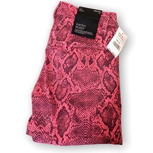 JBRAND Neon Pink Boa Pants